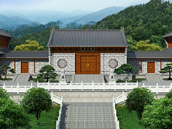 專業古建筑施工_仿古建筑設計規劃裝修方案