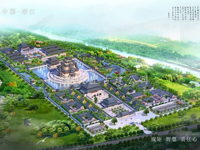 探究寺院設(shè)計效果圖定制服務(wù)的專業(yè)優(yōu)勢