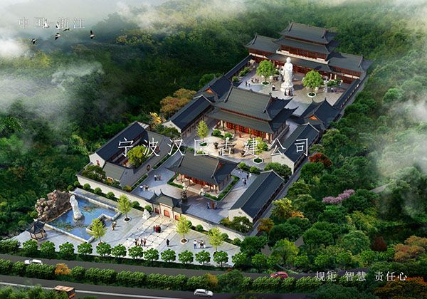 寺廟仿古工程設計_古建筑施工規劃裝修一體化  第16張