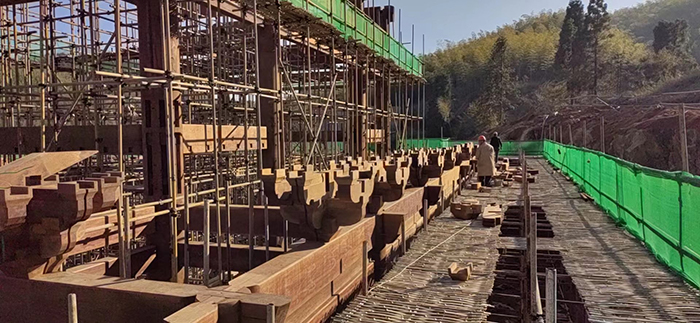 佛教寺廟古建筑設計中的傳統(tǒng)工藝與現(xiàn)代技術的完美結合  第4張