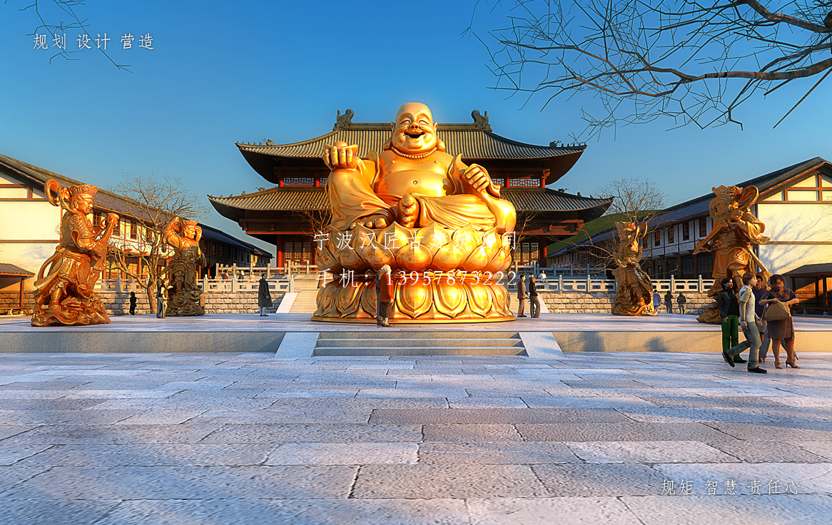 福緣禪寺總體建筑設計規劃