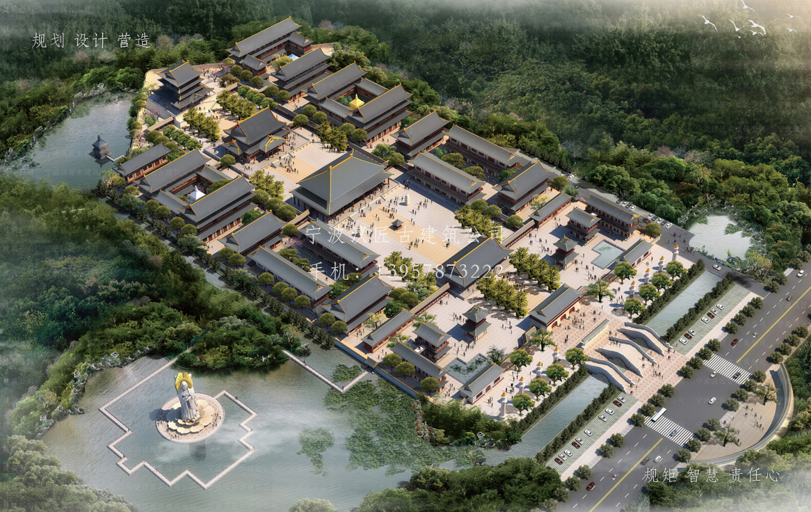 護(hù)國寺重建項(xiàng)目工程施工